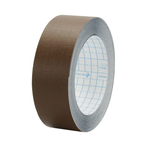 再生紙製本テープ　２５ｍｍ×１０ｍ　茶　１０セット画像