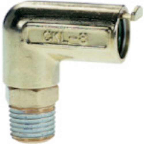 ﾀｯﾁｺﾈｸﾀｰｴﾙﾎﾞｺﾈｸﾀｰ(金属) 4mm R1/8 1個画像