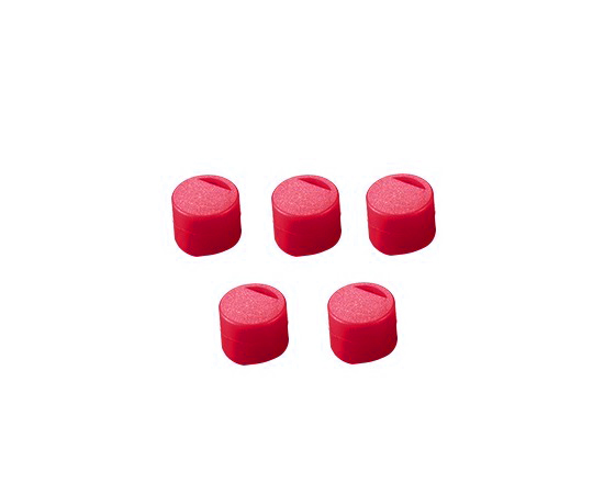 クライオチューブ用　キャップインサート　赤　500本/袋×4袋入画像