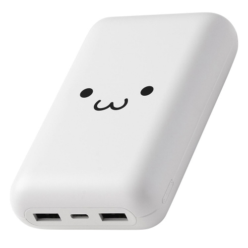 モバイルバッテリー　20000mAh　大容量　顔画像