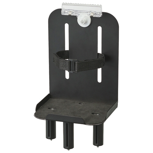 ﾍﾞﾙﾄﾊﾟｰﾃｨｼｮﾝ用消毒液台 ﾌﾞﾗｯｸ 1台画像