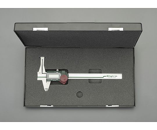 150mm デジタルノギス(インサイド型) 計測部分が開いている状態で、ディスプレイが表示されている