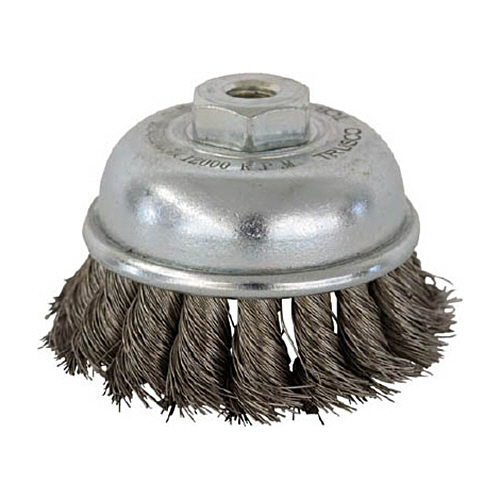 電動工具用ﾂｲｽﾄｶｯﾌﾟﾌﾞﾗｼ Φ75 SUS0.35 1個画像