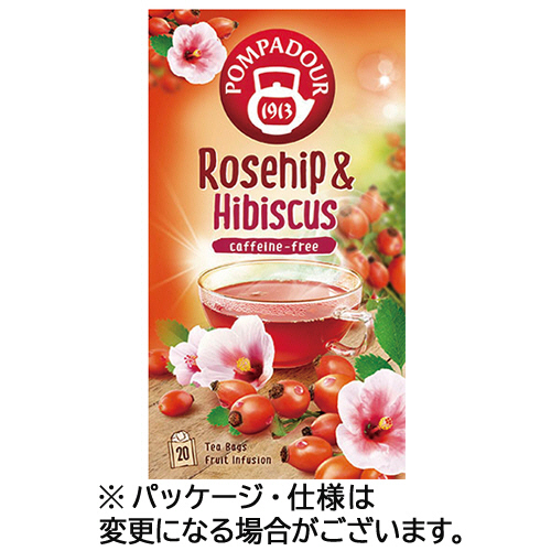 ﾊｰﾌﾞﾃｨｰ ﾛｰｽﾞﾋｯﾌﾟ&ﾊｲﾋﾞｽｶｽ 1ｾｯﾄ(60ﾊﾞｯｸﾞ:20ﾊﾞｯｸﾞ×3箱)画像