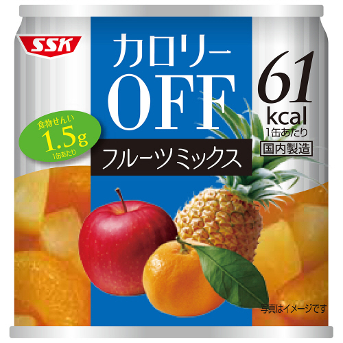 SSK ｶﾛﾘｰOFF ﾌﾙｰﾂﾐｯｸｽ 185g 1缶画像