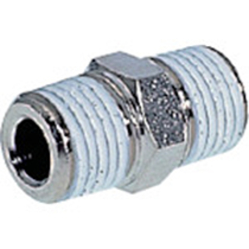 ﾆｯﾌﾟﾙﾒｯｷ付 R3/8･R3/8 1個画像