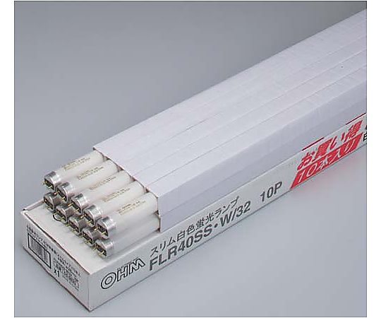 蛍光灯 一般形 ラピッド スリム40W白色 10本画像
