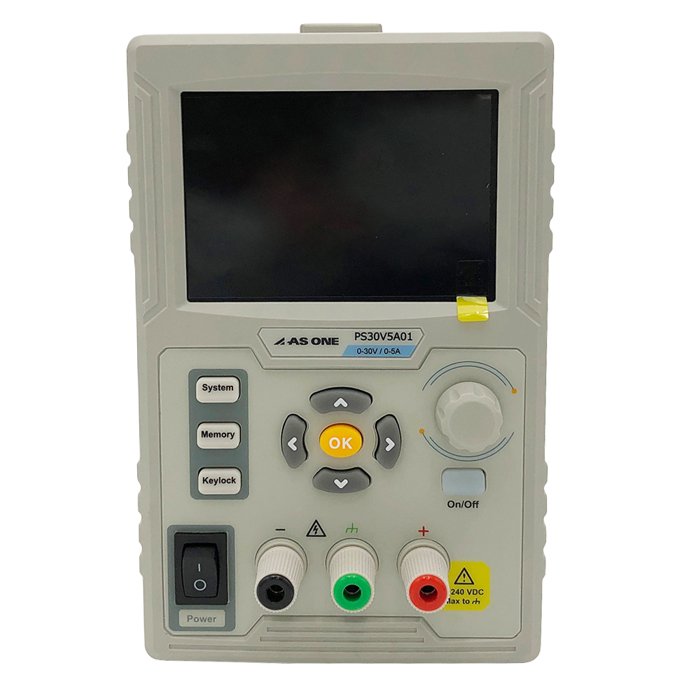 直流安定化電源　0～30V/0～5A
