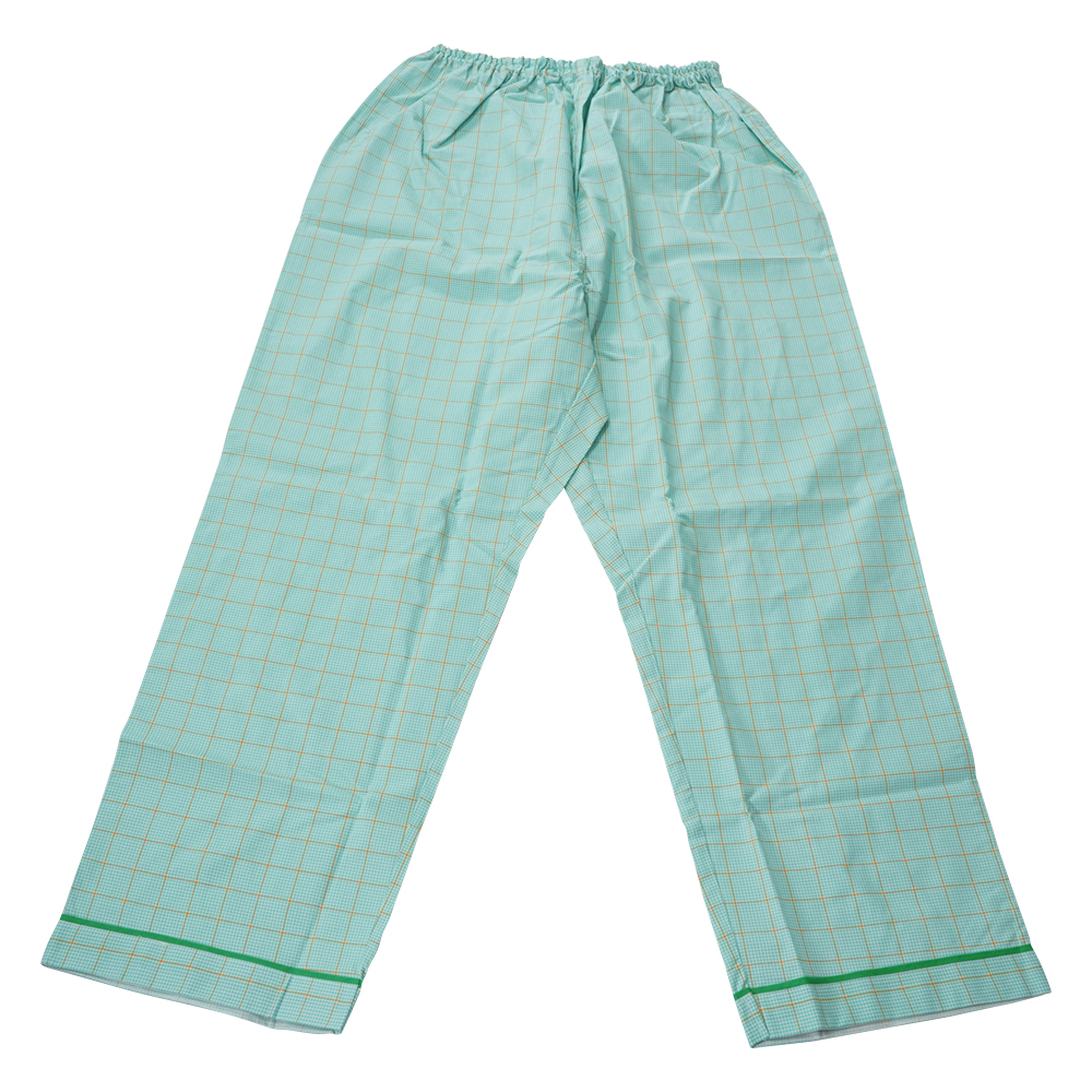 患者衣（ズボン・男女兼用）　59-483　グリーンLL画像