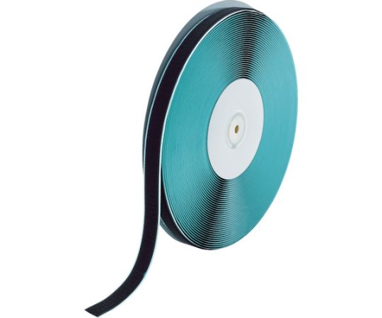 マジックテープ®　糊付B側　20mm×25m　黒画像