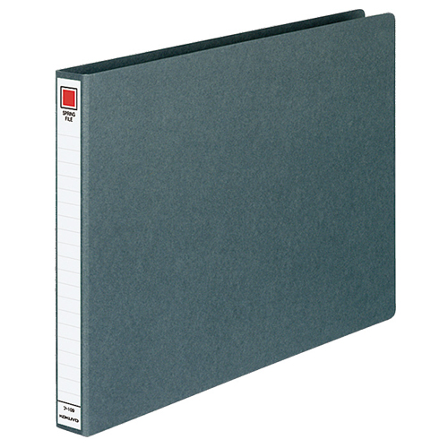 ｽﾌﾟﾘﾝｸﾞﾌｧｲﾙ B4ﾖｺ 2穴 200枚収容 背幅33mm 1ｾｯﾄ(10冊)画像