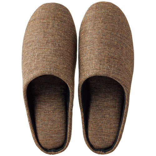 ｿﾌﾄﾁｬｰﾙｽｽﾘｯﾊﾟ L ﾌﾞﾗｳﾝ 1足画像