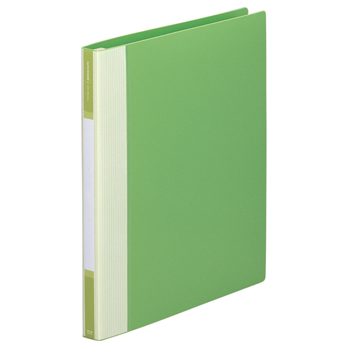 ﾘｸｴｽﾄ ﾘﾌｨﾙﾊﾞｲﾝﾀﾞｰMTL A4ﾀﾃ 30穴 60枚収容 背幅25mm 黄緑 1ｾｯﾄ(10冊)画像