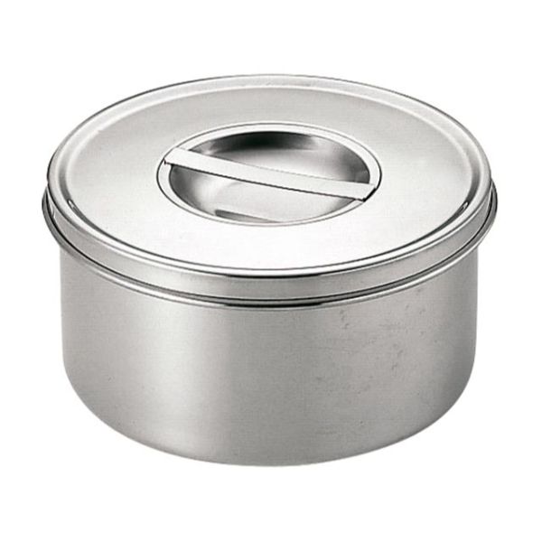 UK 丸・浅型キッチンポット18cm(ツマミ付) YUKIWA画像