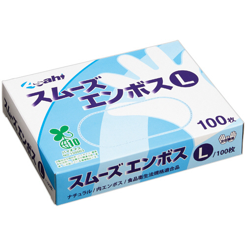 ｽﾑｰｽﾞｴﾝﾎﾞｽ(ﾊﾞｲｵﾏｽ) L 内ｴﾝﾎﾞｽ ﾅﾁｭﾗﾙ 1箱(100枚)