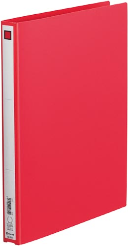リングファイルエコノミーＡ４縦２７ｍｍ赤　１０冊画像