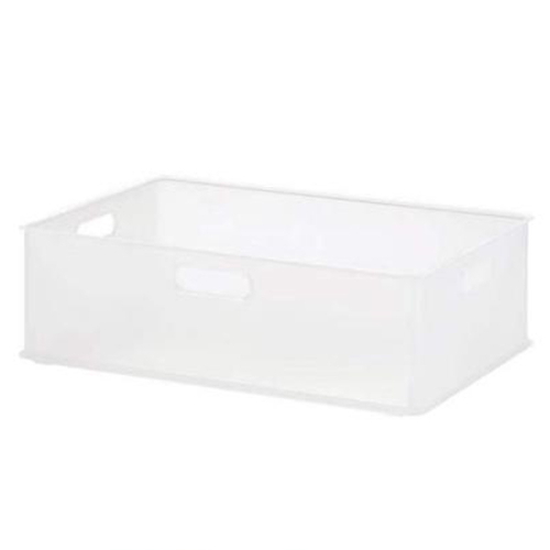 収納ボックス 収納ケース ナチュラ インボックス M プラスチック クリア画像