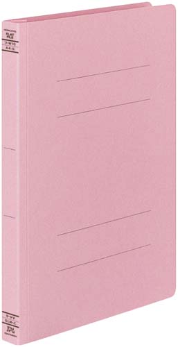 フラットファイルＷ＜厚とじ＞　Ａ４縦　桃　１００冊画像