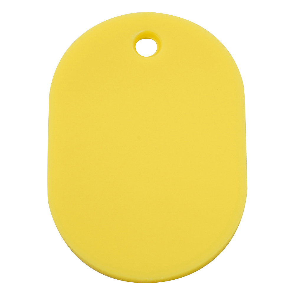 番号札 大（41×60mm） 番号無し イエロー 1組（50枚入）