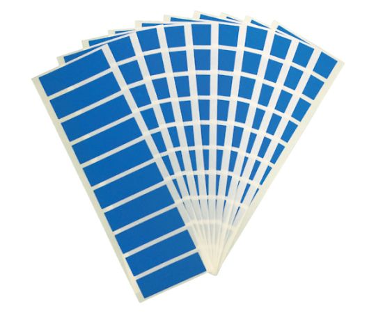 セキュリティシール　転写なし　長方形　英字　100枚1組画像