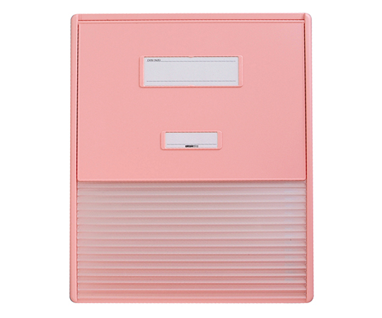 カードインデックス　A3／A4（縦2面）15名用　ピンク