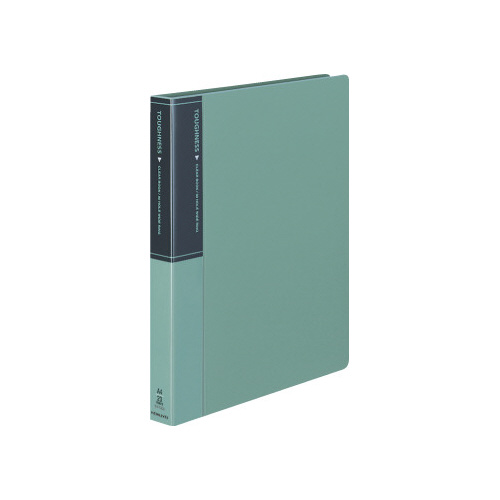 クリヤーブックタフネス替紙式　Ａ４　背幅３３ｍｍ緑画像