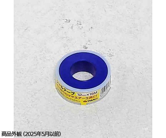 M＆M　シールテープ　12mm×15m 商品のパッケージが斜め上から見える状態で、カラフルなデザインが際立っている。