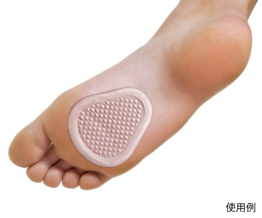 足裏ジェルパッド　タコ防止・滑り止め　2枚入画像