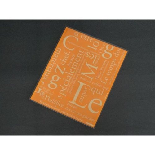 製菓向け袋 カマス GT(透明タイプ) No.3 洋柄オレンジ バラ 福助工業 [バラ販売]画像