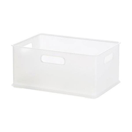 収納ボックス 収納ケース ナチュラ インボックス S プラスチック クリア画像