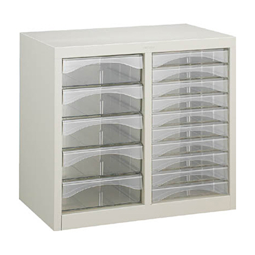 ﾚﾀｰｹｰｽ A4型･2列ﾀｲﾌﾟ 浅型10段､深型5段 1台画像