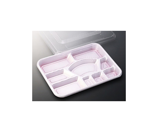 仕出弁当 DX仕切 Rー12ーN 透明蓋付 120枚画像