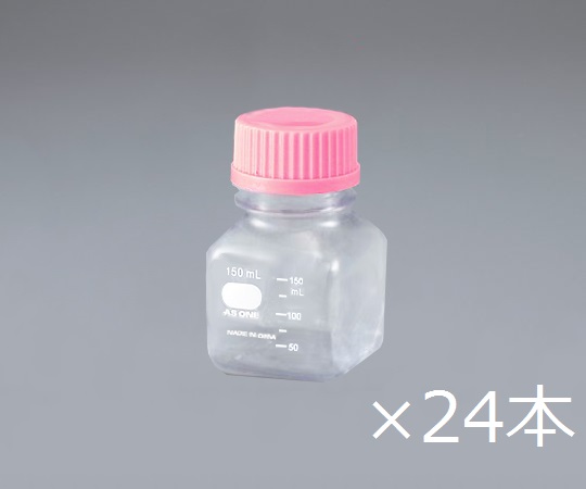 ビオラモポリカーボネイト角型ボトル　150mL（ケース販売）　24本入画像