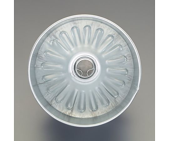 φ241mm じょうご(フィルター付/スチール製) フィルターが取り付けられた状態のスチール製じょうごが正面に見える