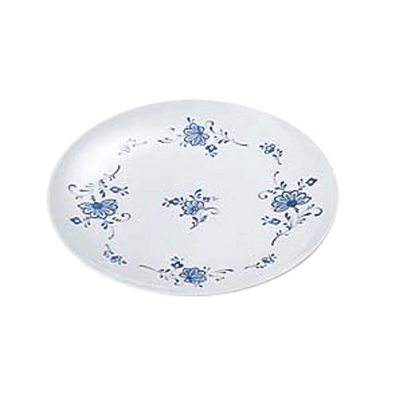 メラミン食器 ビューティフラワー BF-6 ライス皿 エンテック画像