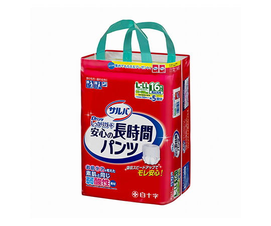 サルバやわ楽パンツしっかり長時間　L～LL　16枚入×3袋画像