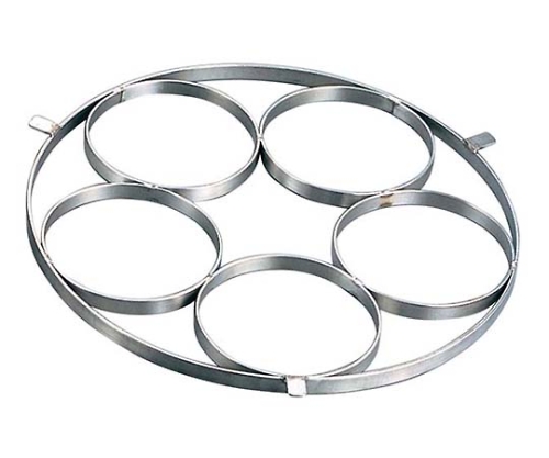 EBM 18-8 ゆで麺鍋用リング Cタイプ φ145×5穴画像