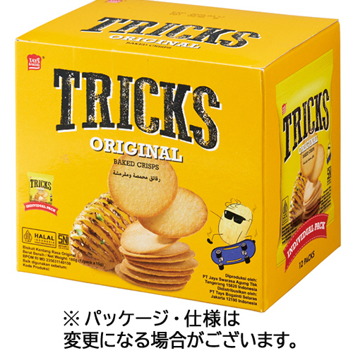 ﾄﾘｯｸｽ ﾍﾞｲｸﾄﾞﾁｯﾌﾟｽ ｵﾘｼﾞﾅﾙ味 15g/袋 1箱(12袋)