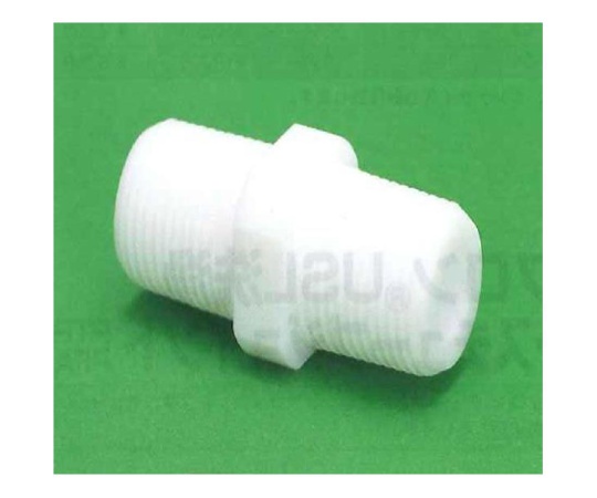 USL-PTFE PTネジ継手ニップル型 PT1/8×PT1/8画像