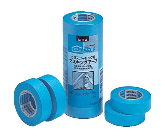 PT-6徳15 ガラスシーリング用 15mm×18m 1パック（8巻入）画像
