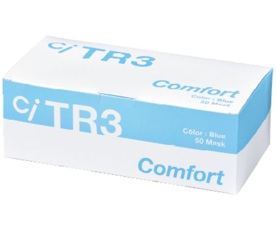 TR3　コンフォートマスク　ブルー　（Sサイズ）　50枚入画像