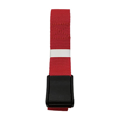 結束ﾍﾞﾙﾄ(ﾊﾞｯｸﾙ) 25mm巾×2m ﾚｯﾄﾞ 1本画像