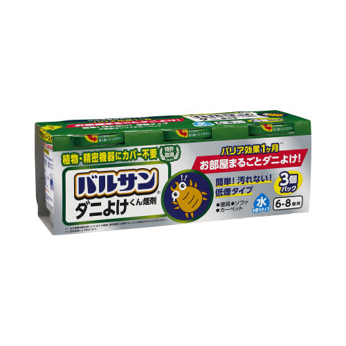 ラクラクバルサンダニよけ水６ｇ×３　６－８畳用×５