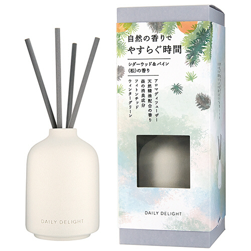 ﾃﾞｲﾘｰﾃﾞｨﾗｲﾄ 暮らしに添える ｱﾛﾏﾃﾞｨﾌｭｰｻﾞｰ ｼﾀﾞｰｳｯﾄﾞ&ﾊﾟｲﾝ(松) 120mL 1個画像