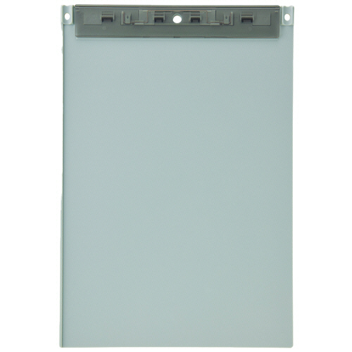 Mutual 超薄型ｸﾘｯﾌﾟﾎﾞｰﾄﾞ(ﾌｯｸ穴付) A4ﾀﾃ ﾗｲﾄﾌﾞﾙｰ 1個画像