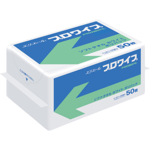 ｴﾘｴｰﾙ ﾌﾟﾛﾜｲﾌﾟｿﾌﾄﾀｵﾙﾎﾜｲﾄﾎﾟﾘﾊﾟｯｸ 1ｹｰｽ(900枚)画像