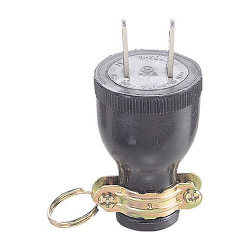 丸形ｺﾞﾑﾌﾟﾗｸﾞ(ﾊﾞﾝﾄﾞ付) 2P15A125V 1個画像