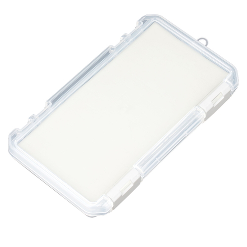 収納ケース　クッション付コレクションケース浅型230HA　クリア画像