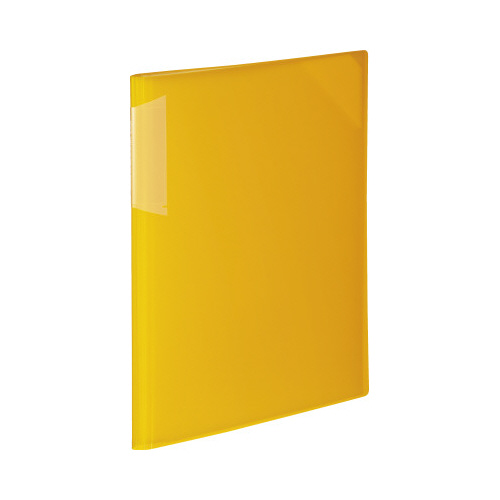 クリヤーホルダーブックノビータＡ４黄１２Ｐ画像