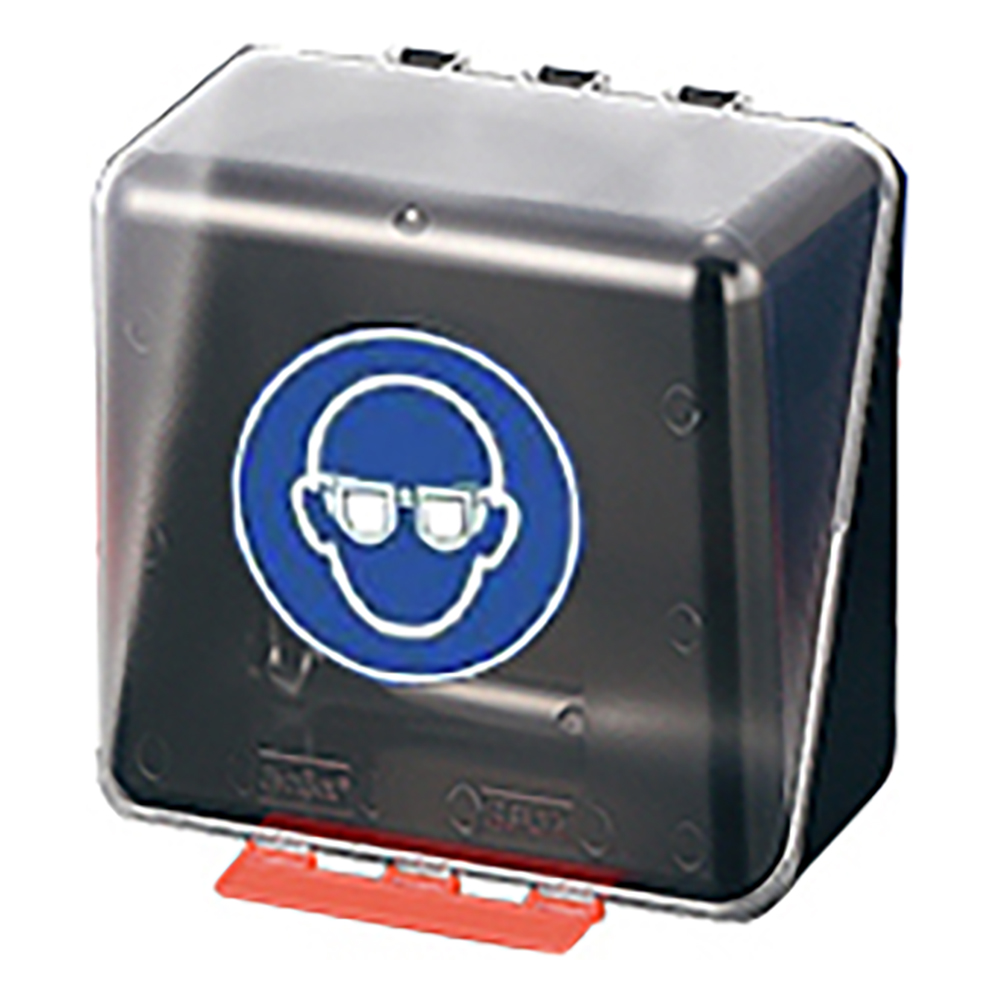 保護メガネ用安全保護用具保管ケース　クリア画像